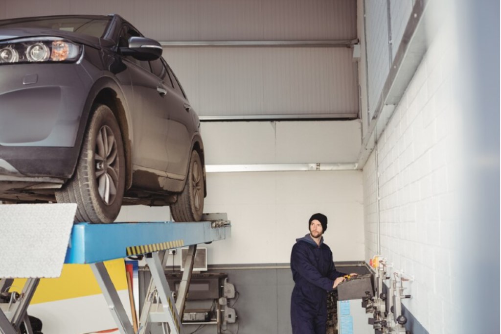 Roofing in Automotive Garages